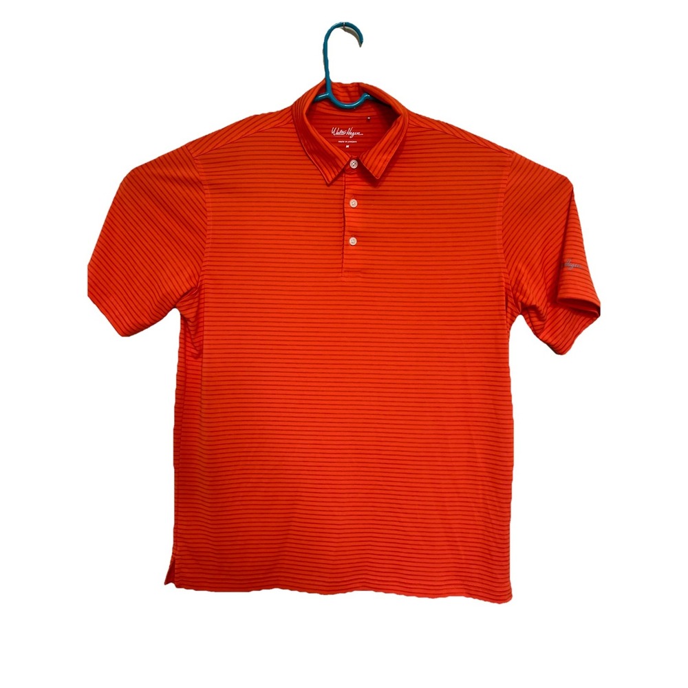 Walter Hogan Men's‎ Golf Polo Size M Orange , Summer , Spring